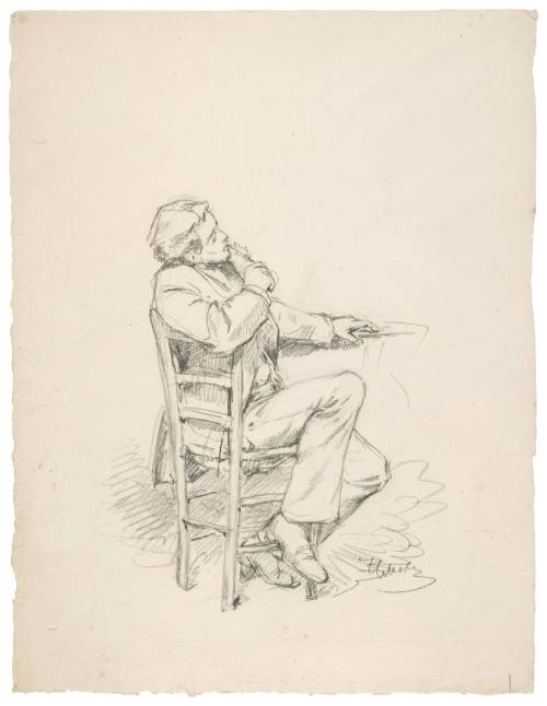 Study for Discussion of the Marriage Contract (1882)