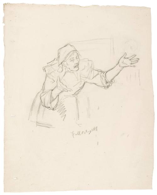 Study for Discussion of the Marriage Contract (1882)