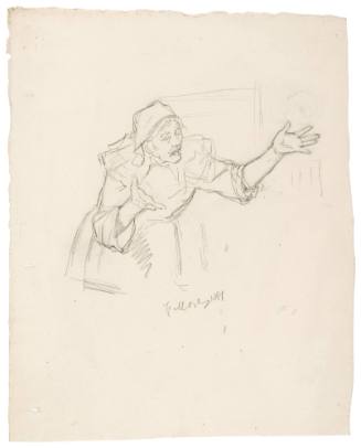 Study for Discussion of the Marriage Contract (1882)