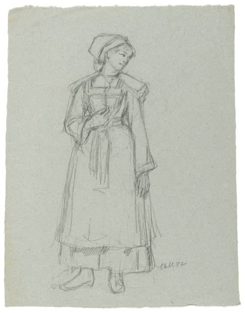 Study for Discussion of the Marriage Contract (1882)