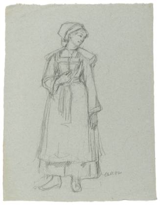 Study for Discussion of the Marriage Contract (1882)