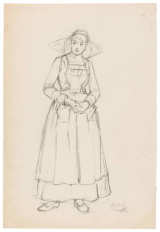 Study for Morning of the Wedding (Matin de la Noce) 1883