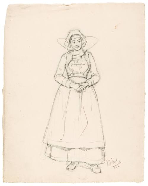 Study for Morning of the Wedding (Matin de la Noce) 1883