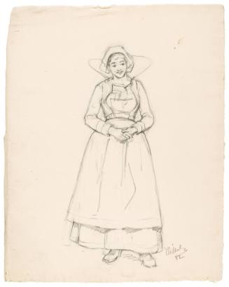 Study for Morning of the Wedding (Matin de la Noce) 1883