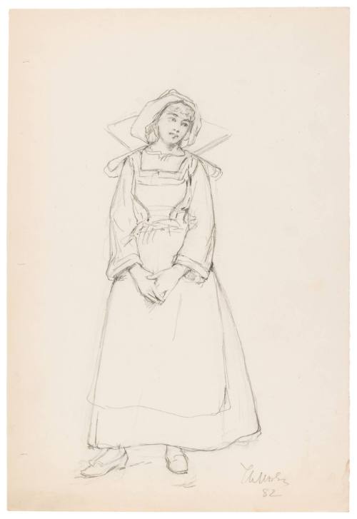 Study for Morning of the Wedding (Matin de la Noce) 1883