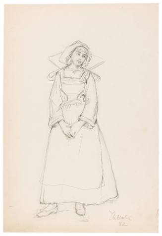 Study for Morning of the Wedding (Matin de la Noce) 1883