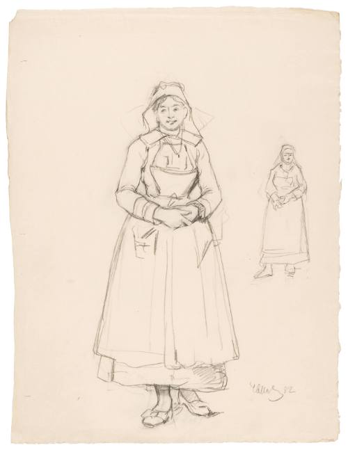 Study for Morning of the Wedding (Matin de la Noce) 1883