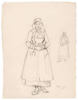 Study for Morning of the Wedding (Matin de la Noce) 1883