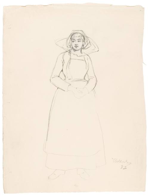 Study for Morning of the Wedding (Matin de la Noce) 1883