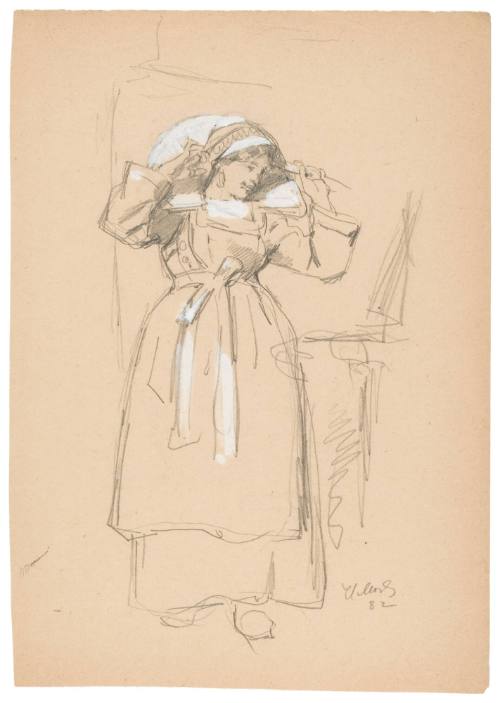 Study for Morning of the Wedding (Matin de la Noce) 1883