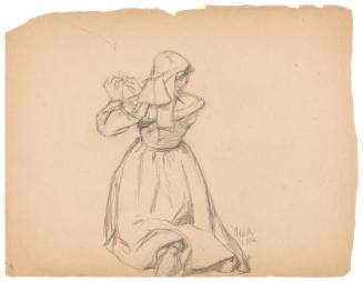 Study for Morning of the Wedding (Matin de la Noce) 1883