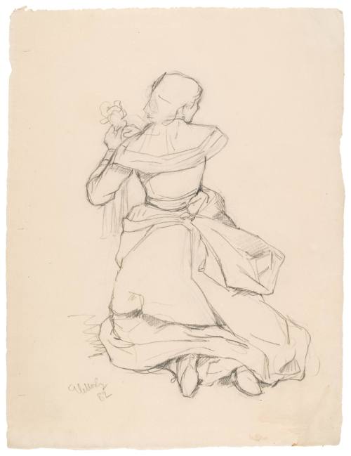 Study for Morning of the Wedding (Matin de la Noce) 1883