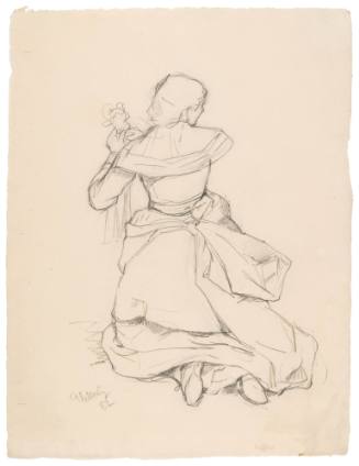 Study for Morning of the Wedding (Matin de la Noce) 1883
