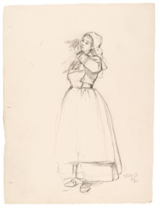 Study for Morning of the Wedding (Matin de la Noce) 1883