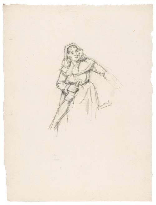 Study for Morning of the Wedding (Matin de la Noce) 1883