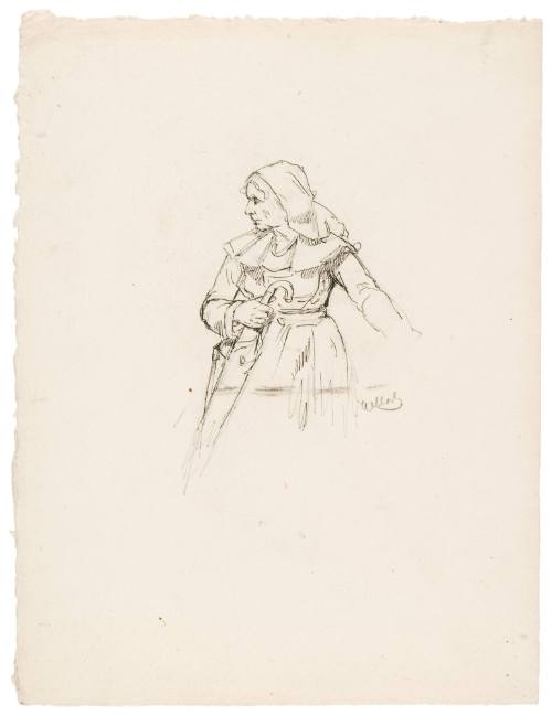 Study for Morning of the Wedding (Matin de la Noce) 1883