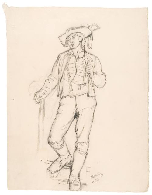 Study for Morning of the Wedding (Matin de la Noce) 1883