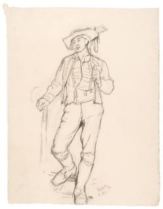 Study for Morning of the Wedding (Matin de la Noce) 1883