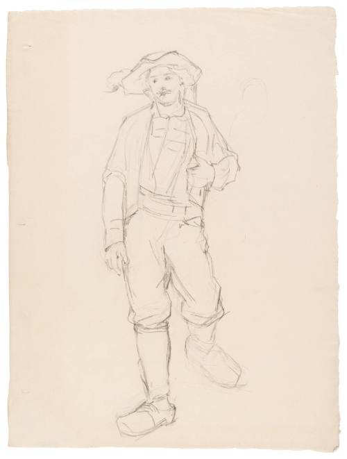 Study for Morning of the Wedding (Matin de la Noce) 1883