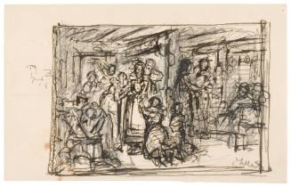 Study for Morning of the Wedding (Matin de la Noce) 1883