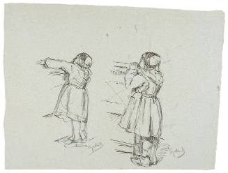 Study for The Village Clockmaker (1884)