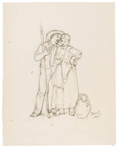 Study for Approaching Storm (ca. 1885) (L'orage qui approche)