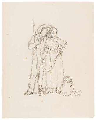 Study for Approaching Storm (ca. 1885) (L'orage qui approche)