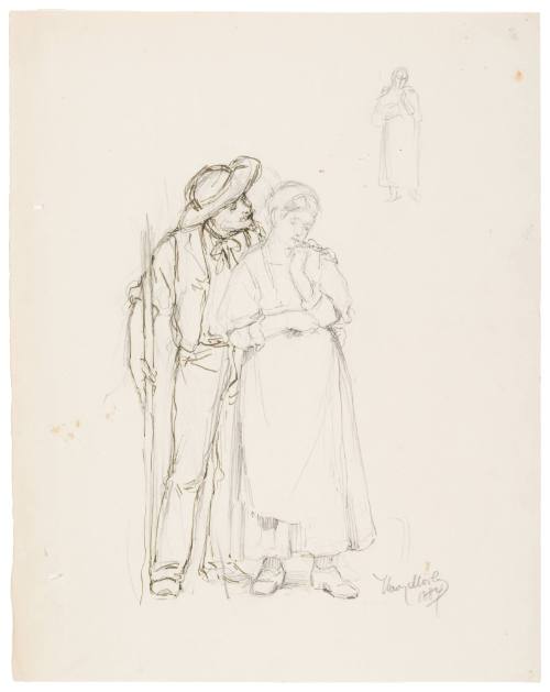 Study for Approaching Storm (ca. 1885) (L'orage qui approche)