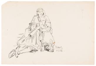 Study for Abandoned (1887)