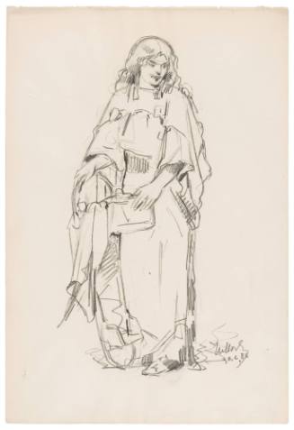 Study for Abandoned (1887)