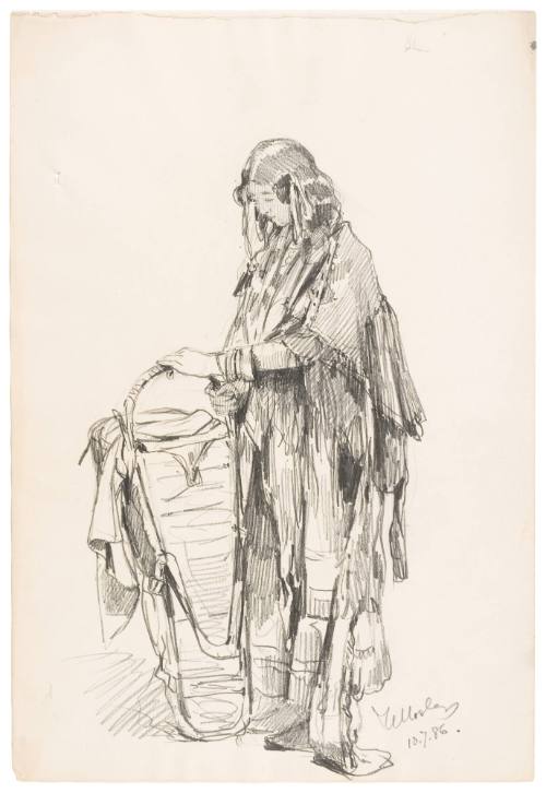 Study for "Abandoned" (1887)