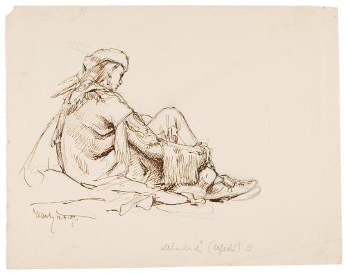 Study for White Captive (1887)