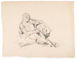 Study for White Captive (1887)
