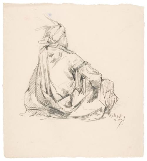 Study for White Captive (1887)