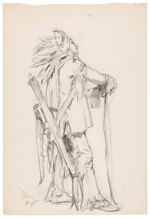Study for White Captive (1887)