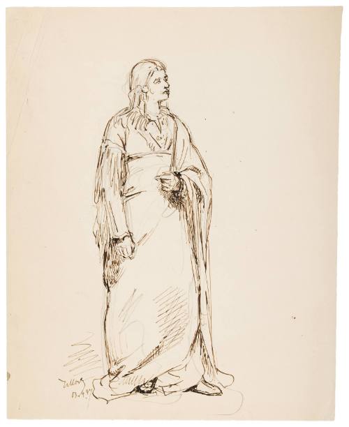 Study for White Captive (1887)