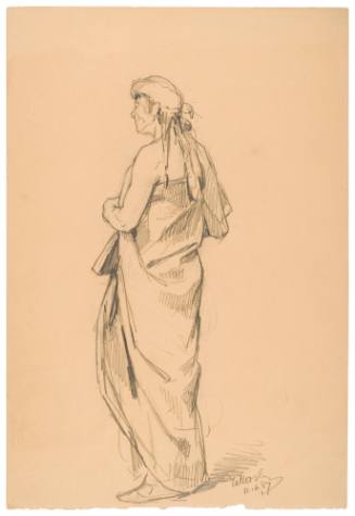 Study for White Captive (1887)