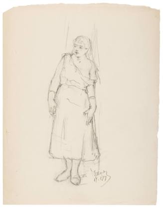 Study for White Captive (1887)