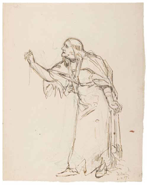 Study for White Captive (1887)
