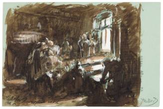 Study for Last Moments (Death of the Grandfather, ca. 1889)