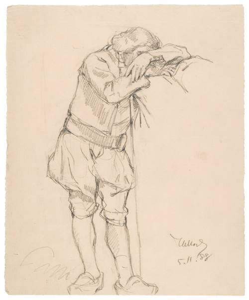 Study for Last Moments (Death of the Grandfather), (ca. 1889)