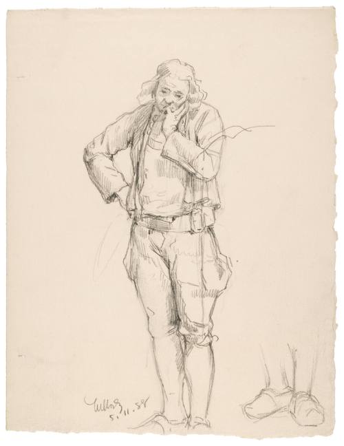 Study for Last Moments (Death of the Grandfather), (ca. 1889)