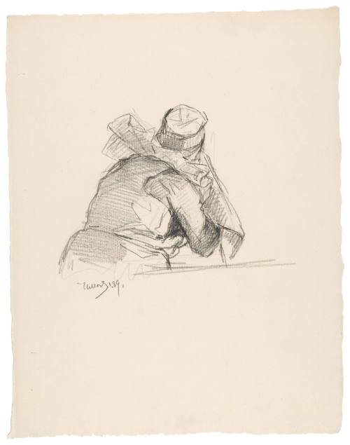 Study for Last Moments (Death of the Grandfather), (ca. 1889)