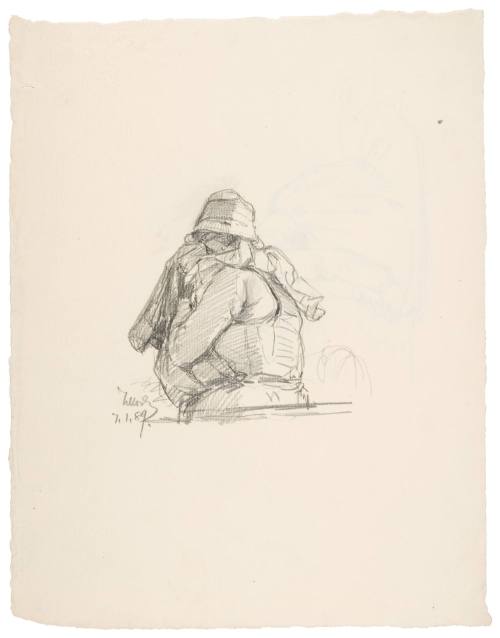Study for Last Moments (Death of the Grandfather), (ca. 1889)