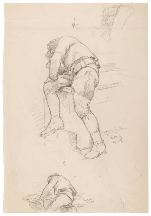 Study for Last Moments (Death of the Grandfather), (ca. 1889)
