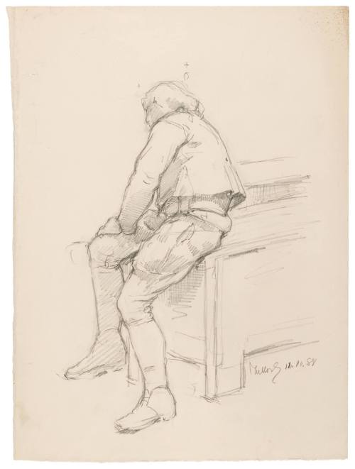 Study for Last Moments (Death of the Grandfather), (ca. 1889)