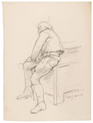 Study for Last Moments (Death of the Grandfather), (ca. 1889)