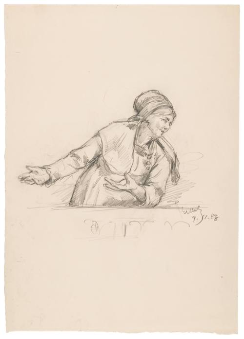 Study for Last Moments (Death of the Grandfather), (ca. 1889)