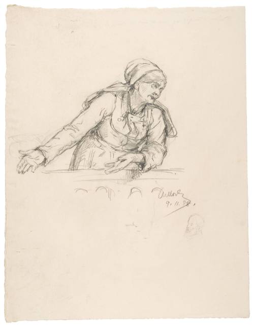 Study for Last Moments (Death of the Grandfather), (ca. 1889)