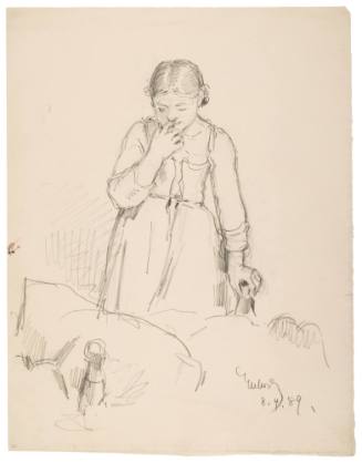 Study for The New Arrival